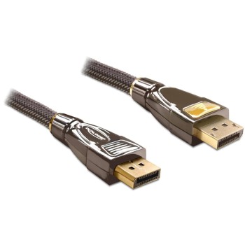 Delock DisplayPort - Displayport cable, 2m, black, 3820x2160@60 Hz, Premium Qualität Delock DisplayPort - Displayport cable, 2m, black, 3820x2160@60 Hz, Premium Qualität