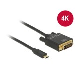 Delock Câble 4K USB type C - DVI-D, 1 m