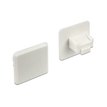 Delock RJ-45 Staubschutz, 10 Stück, zum Schutz von Netzwerkports, white Delock RJ-45 Staubschutz, 10 Stück, zum Schutz von Netzwerkports, white