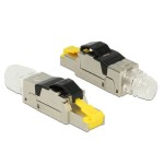 Delock Connecteur RJ45 Cat.8.1 Montage sur site, 1 pièce, AWG22-24