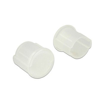Delock BNC Port Staubschutz, 10 Stück, Zum Schutz von BNC-Ports, Transparent Delock BNC Port Staubschutz, 10 Stück, Zum Schutz von BNC-Ports, Transparent