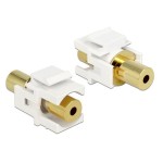 Delock Module Keystone 4Pin jack 3,5 mm, blanc