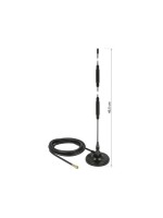 Delock LTE & LoRa Antenne, 7dBi, Magnetfuss, SMA Anschluss, 0.8-2.4Ghz, 3m cable,Outdoor