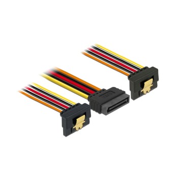 SATA for 2x SATA Y-Stromadapter, 15cm, unterstützt 3,3, 5 and 12 Volt SATA for 2x SATA Y-Stromadapter, 15cm, unterstützt 3,3, 5 and 12 Volt