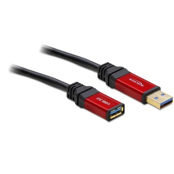 USB3.0 Premium Verlängerungskabel,, 5m, schwarz, A-Stecker zu A-Buchse USB3.0 Premium Verlängerungskabel,, 5m, schwarz, A-Stecker zu A-Buchse