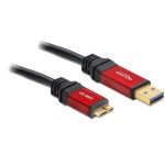 Delock Câble USB 3.0 Premium USB A - Micro-USB B 3 m