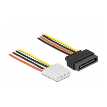 SATA/Molex Adaptercable, 30cm, Adapter for SATA for Molex 4Pin SATA/Molex Adaptercable, 30cm, Adapter for SATA for Molex 4Pin