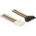 Delock Câble d'alimentation SATA - Molex 100 cm