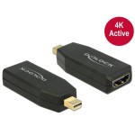 Delock Adaptateur Mini-Displayport - HDMI 4K, actif, noir