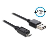 Delock Câble USB 2.0 EASY-USB USB A - Micro-USB B 0.5 m