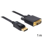 Delock Câble DisplayPort - DVI-D, 1 m