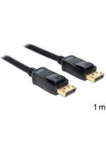 Delock DisplayPort - Displayport cable, 1m, bis 3820 x 2160@60Hz, Pin20 verbunden 3,3V