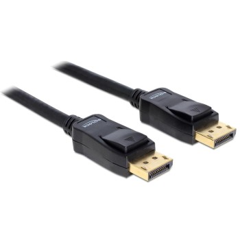 Delock DisplayPort - Displayport cable, 1m, bis 3820 x 2160@60Hz, Pin20 verbunden 3,3V Delock DisplayPort - Displayport cable, 1m, bis 3820 x 2160@60Hz, Pin20 verbunden 3,3V