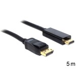 Delock Câble DisplayPort - HDMI, 5 m