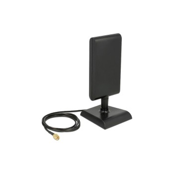 Delock WLAN Antenne, 6-9dBi, 1m cable, RP-SMA, Dualband 2.4 Ghz & 5Ghz, Magnetfuss Delock WLAN Antenne, 6-9dBi, 1m cable, RP-SMA, Dualband 2.4 Ghz & 5Ghz, Magnetfuss