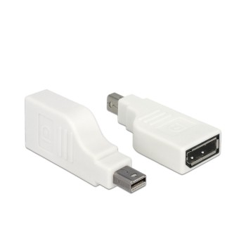 Mini-Displayport for Displayport Adapter, 4K, Mini-DP Stecker auf DP Buchse,90° gewinkelt Mini-Displayport for Displayport Adapter, 4K, Mini-DP Stecker auf DP Buchse,90° gewinkelt