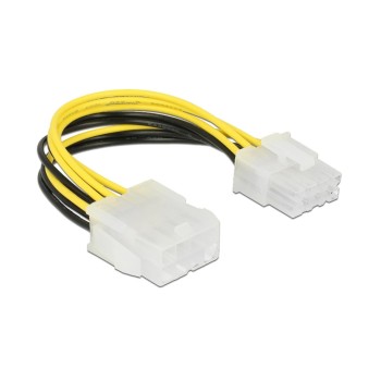 Delock Stromversorgungscable 8 Pin EPS, Verlängerungscable, 15cm