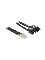 6Pin auf 2x 8Pin oder 2x 6Pin Stromadapter, for PCI-Express Highend Grafikkarten, 30cm