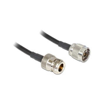 Delock N-Stecker for N-Buchse, 6m, Low Loss Verlängerungscable for 2.4 & 5Ghz Delock N-Stecker for N-Buchse, 6m, Low Loss Verlängerungscable for 2.4 & 5Ghz