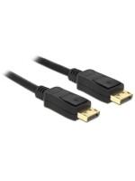 Delock DisplayPort - Displayport cable, 7m, black, Auflösung bis 3820 x 2160 @ 60 Hz