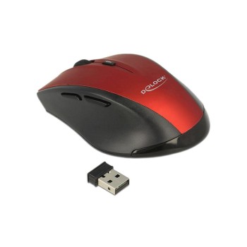 Delock Ergonomic optical 5-button mouse 2.4 GHz wireless Delock Ergonomic optical 5-button mouse 2.4 GHz wireless