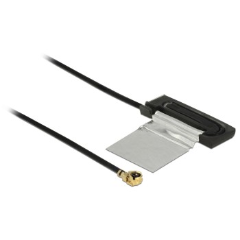 Delock Antenne WLAN MHF/U.FL 25 cm MHF I 1.5 dBi Rayonnement omni directionnel Delock Antenne WLAN MHF/U.FL 25 cm MHF I 1.5 dBi Rayonnement omni directionnel