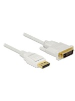 Delock DisplayPort - DVI-D cable, 1m, weiss, Auflösung bis 1920 x 1200 @ 60 Hz