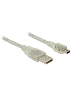 Delock Câble USB 2.0 USB-A - Mini-USB B 0.5 m