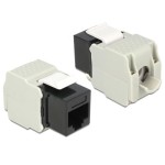 Delock Module Keystone RJ-45 Cat.6, UTP Noir