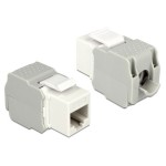 Delock Module Keystone RJ-45 Cat.6, UTP Blanc