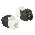 Delock Module Keystone RJ-45 Cat.6A, UTP Blanc