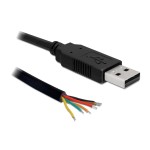 Delock Câble USB 2.0 USB A - Ouvert 1.8 m