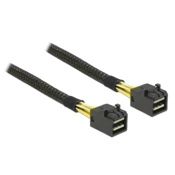 Delock SFF-8643 HD-Mini SAS cable, 100cm Delock SFF-8643 HD-Mini SAS cable, 100cm