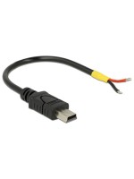 Delock Câble électrique USB Mini-USB B - Ouvert 0.1 m
