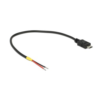 Delock USB Micro-B cable - 2Pol Strom, 15cm, für z.B Raspberry Pi Stromversorgung Delock USB Micro-B cable - 2Pol Strom, 15cm, für z.B Raspberry Pi Stromversorgung