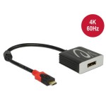 Delock Adaptateur 4K, 20 cm USB type C - DisplayPort