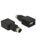 USB Buchse for PS/2-Stecker Adapter, USB-F for PS2-M