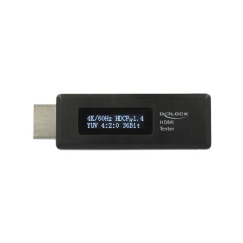 HDMI-A EDID Tester, bis 3840x216 @60Hz, Liest EDID Infos aus, with OLED-Display HDMI-A EDID Tester, bis 3840x216 @60Hz, Liest EDID Infos aus, with OLED-Display