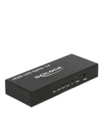 Delock Monitorsplitter HDMI/Bu - 4x HDMI/Bu, aktiv verstärkt, Netzteil, 3840x2160@60Hz
