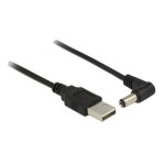 Delock Câble électrique USB USB A – Bouchon creux 5.5/2.1mm 1.5 m