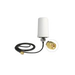 Delock Outdoor WLAN Antenne, IP67, 1m Kabel, RP-SMA, Dualband Rundstrahl Auto/Dach