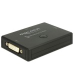 Delock Commutateur DVI 2in/1Out, 1in/2Out 4K/30Hz