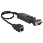 Delock Adaptateur réseau RS232 - LAN Ethernet convertisseur