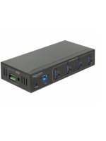 Delock USB 3 Hub 4-Port USB Typ-A, mit 15 kV ESD Schutz