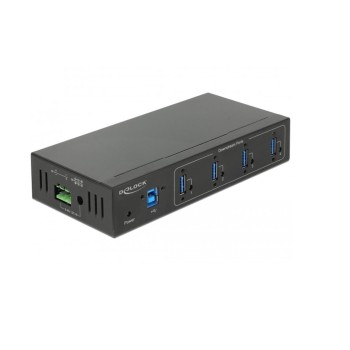 Delock USB 3 Hub 4-Port USB Typ-A, mit 15 kV ESD Schutz Delock USB 3 Hub 4-Port USB Typ-A, mit 15 kV ESD Schutz
