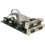 Delock Carte PCI Express 62922 3x Seriell + 1x TTL