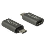 Delock Adaptateur USB 2.0 USB-C Buchse - MicroB-USB-Stecker