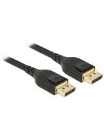 Delock DisplayPort - DisplayPort Kabel, 3m, DPv1.4, Schwarz, 7680x4320@60Hz