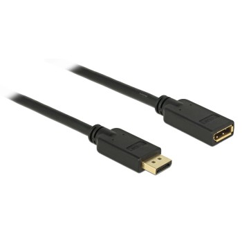 Delock DisplayPort 1.2 Verlängerungscable, 15m, black, max. 3840 x 2160 @ 60 Hz Delock DisplayPort 1.2 Verlängerungscable, 15m, black, max. 3840 x 2160 @ 60 Hz