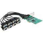 Delock Carte PCI Express 89336 8x Seriell / RS232